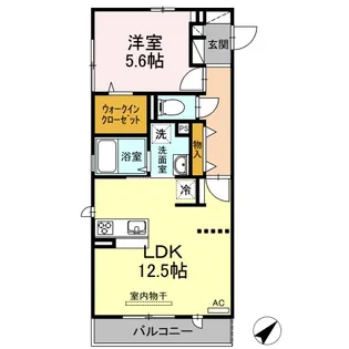 ツインテラスⅧ【2階】の間取り