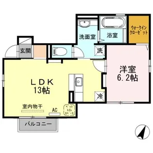 シュド プルミエールⅡ【1階】の間取り