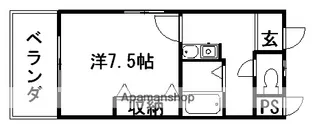 メゾン今町【202号室】の間取り