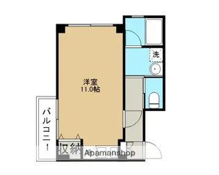 ハイツエステートⅣ【302号室】の間取り