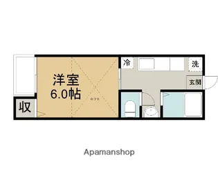 カーム51【203号室】の間取り