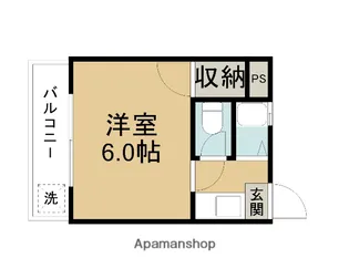ロジュマンA【205号室】の間取り