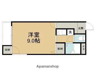 マンションデルフィール【101号室】の間取り