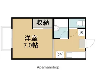 シャトルメゾン【211号室】の間取り