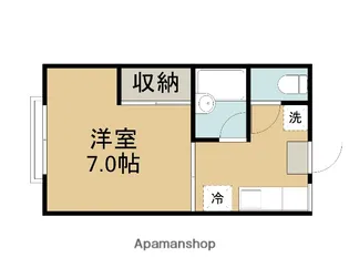 シャトルメゾン【111号室】の間取り