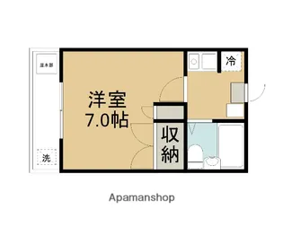 五番館【103号室】の間取り