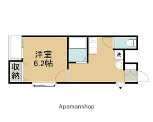 マンションPOT IN POT【402号室】の間取り