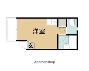メゾン・イーサー【1階】の間取り