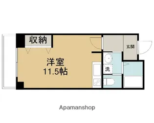 免震 メイヤーズ西町【303号室】の間取り