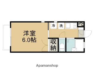 エムフラットB【201号室】の間取り