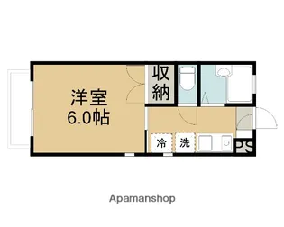 エムフラットB【107号室】の間取り