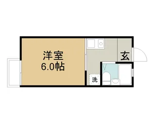 グランデ【105号室】の間取り