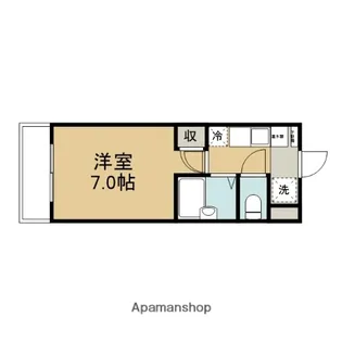 メゾン湖畔【1階】の間取り