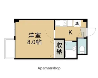 シンコーハイツ【3階】の間取り