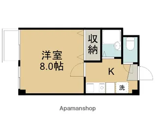 シンコーハイツ【104号室】の間取り