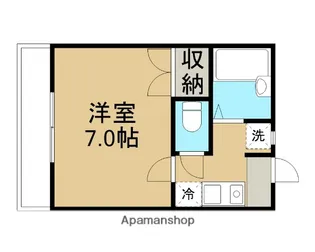 グリーンハイツ95【205号室】の間取り