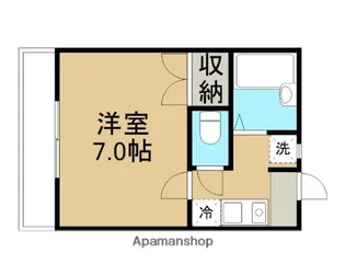 グリーンハイツ95【2階】の間取り