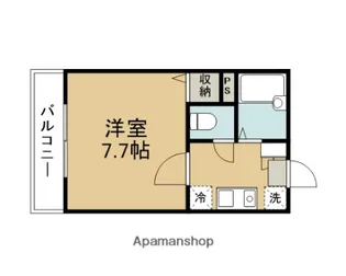 コーポメビウス【2階】の間取り