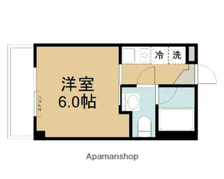 ラッフルズ【2階】の間取り