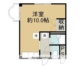 コーポカスミ【1階】の間取り