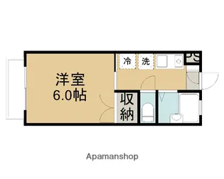 エムフラットC【202号室】の間取り