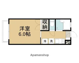エムフラットC【2階】の間取り