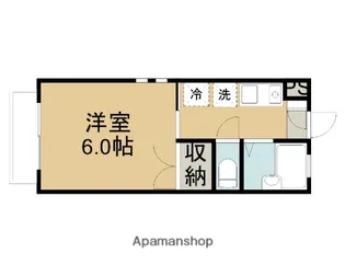 エムフラットC【1階】の間取り
