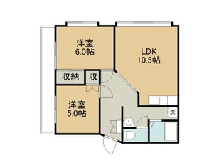 コーポミサ【2階】の間取り