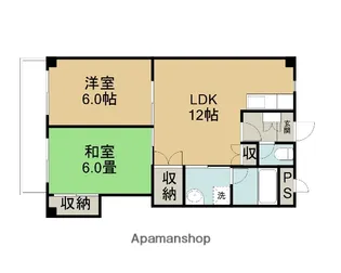 アイシス【302号室】の間取り