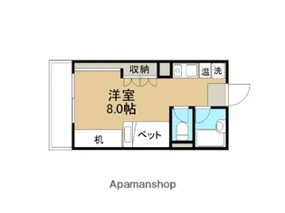 モニマン・デ・アルマ【4階】の間取り