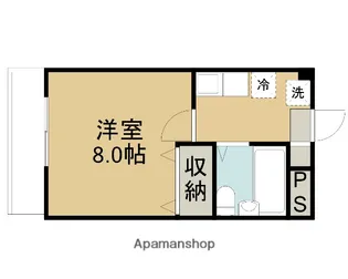 マンション創夢Ⅱ【301号室】の間取り