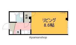 コーポ美貴【3C号室】の間取り