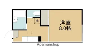 ハイツアルカディア B【1階】の間取り