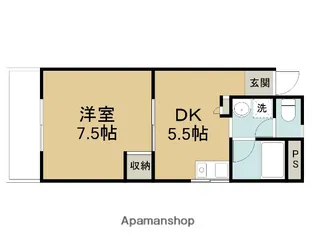 K’SB吉成【310号室】の間取り