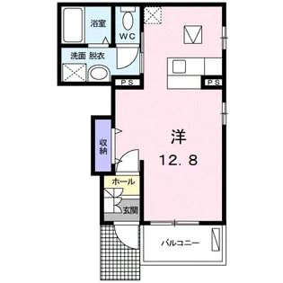 サニーヴィラ【1階】の間取り
