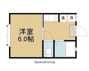 サニーエイト【1階】の間取り