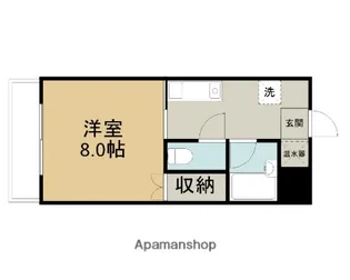 プランタン【3階】の間取り