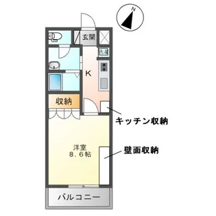 ベアバレー【1階】の間取り