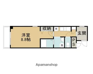 プリマベーラⅥ【205号室】の間取り