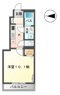 アルページュ【1階】の間取り