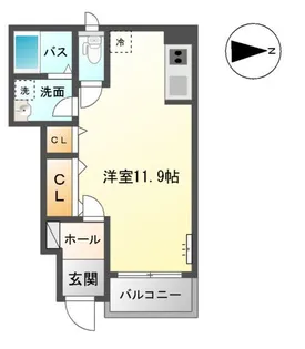アプレシオ【1階】の間取り