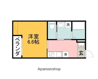 プリマベーラⅦ【3階】の間取り