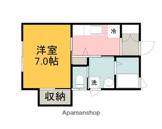 クレストールA【1階】の間取り