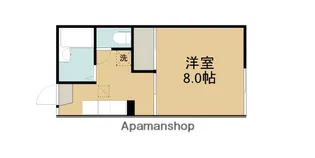 ハイツアルカディアA【101号室】の間取り