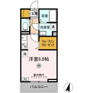 富士マンションⅡ【2階】の間取り
