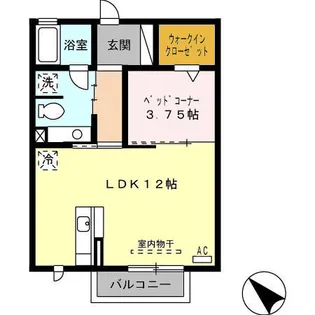 POPO・ベルグ【2階】の間取り