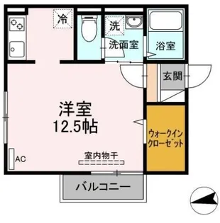 ル・ヴァン・クレール B棟【1階】の間取り