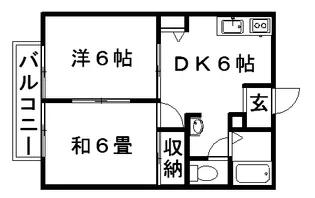 コーポ・ポレポーレ【202号室】の間取り
