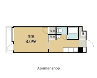 スカイマンション永楽【10階】の間取り