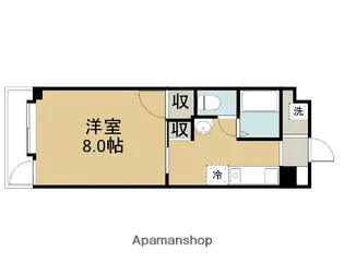 スカイマンション永楽【4010号室】の間取り